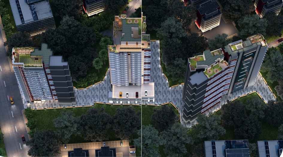 Zapoorza Apartments-Elevation-Image-Aerial-View